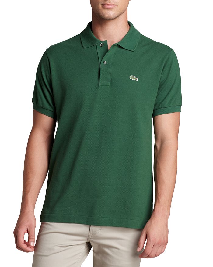 Lacoste Piqué Classic Fit Polo Shirt In Appalachian Green