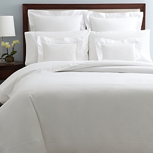 Yves Delorme Athena Duvet Cover, Twin In Blanc