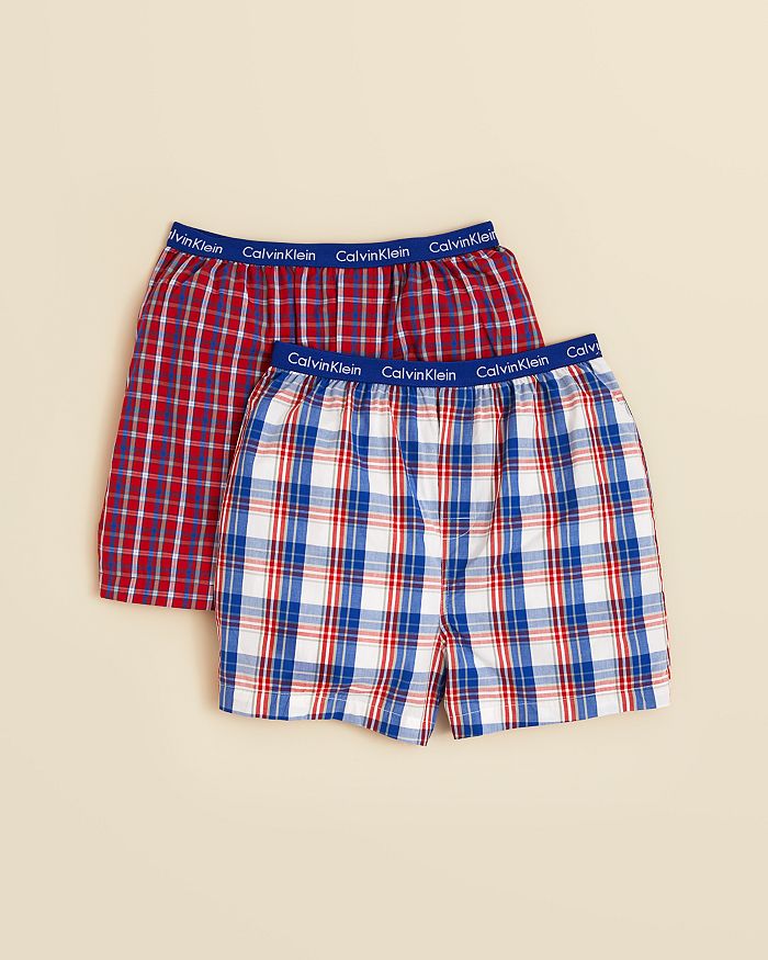 Calvin Klein Underwear Boys' Boxer Shorts 2 Pack - Sizes XS-XL ...