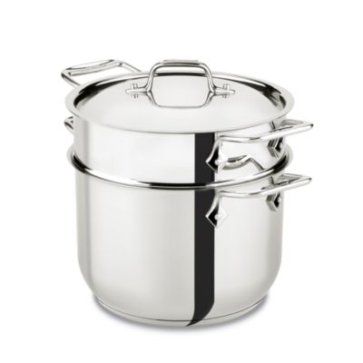 All-Clad Stainless Steel 6 qt. Pasta Pot - Kitchen & Company