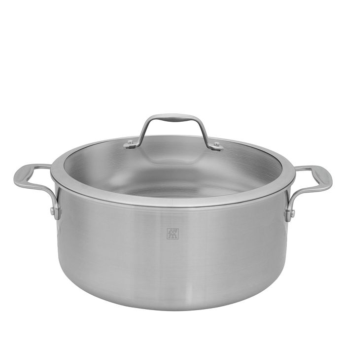 Zwilling J.a. Henckels Spirit 8-quart Dutch Oven With Lid In Silver
