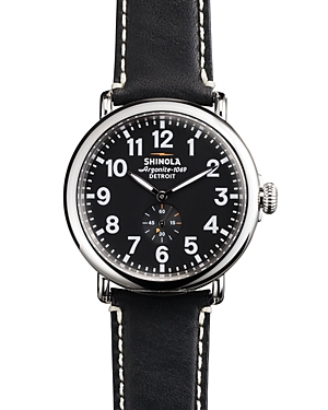 Photos - Wrist Watch Shinola The Runwell Black Watch, 47mm S0110000012