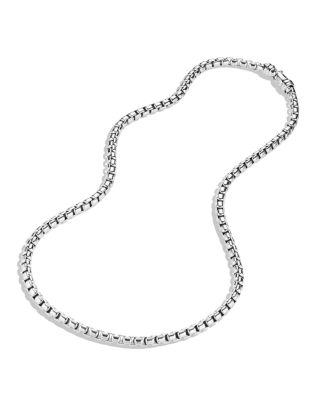 Men's Sterling Silver Extra Large Box Chain, 5.2mm