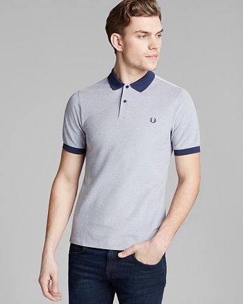 Fred Perry Tonic Contrast Color Slim Fit Polo | Bloomingdale's