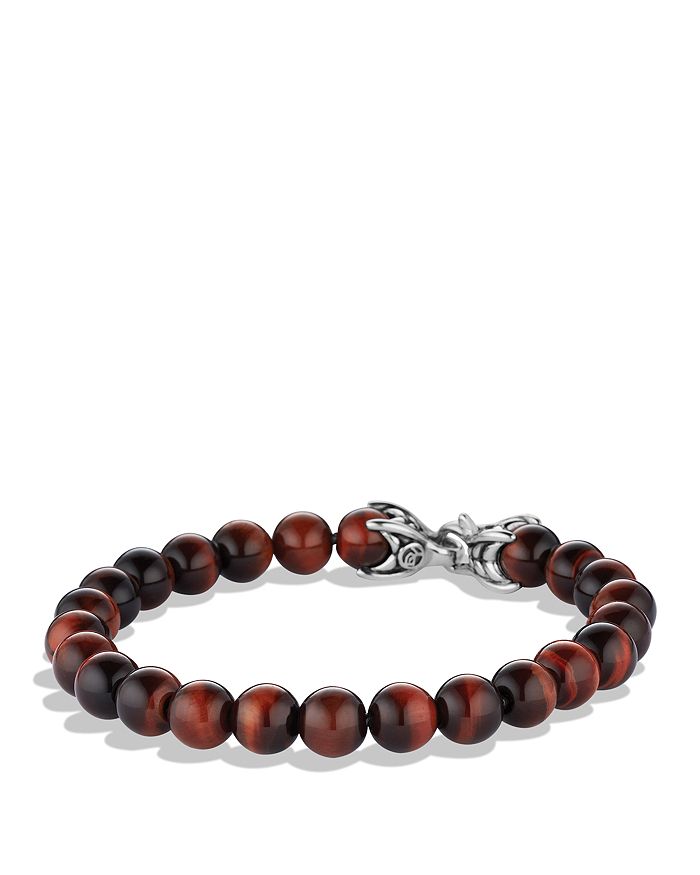 David Yurman - Spiritual Beads Bracelet with Red Tiger Eye