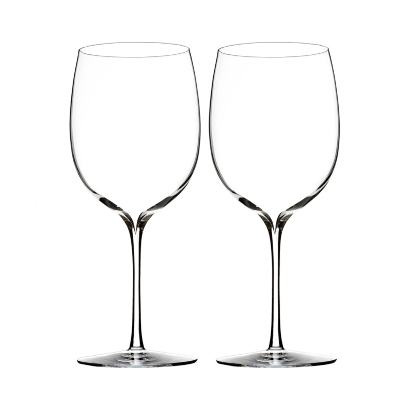 Waterford Elegance Bordeaux Wine Glass, Pair in Clear