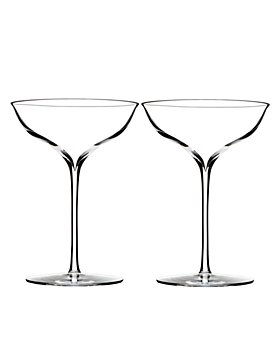 Waterford - Elegance Champagne Belle Coupe Glass, Pair