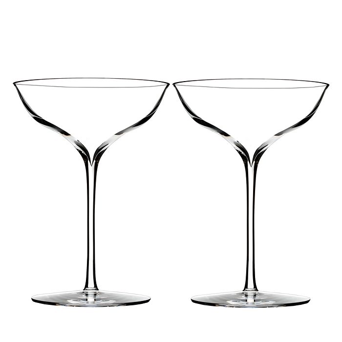 Waterford Elegance Champagne Belle Coupe Glass Pair Bloomingdale S
