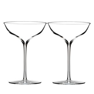 Waterford Elegance Champagne Belle Coupe Glass, Pair of 2