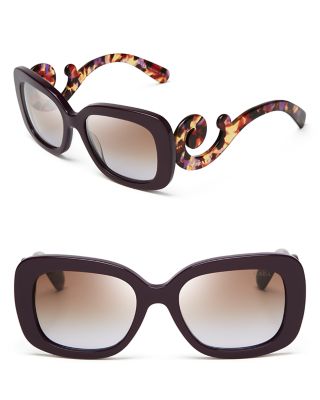 Prada - Women's Square Baroque Sunglasses