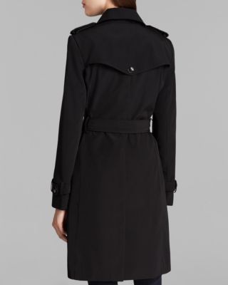 Calvin Klein Trench Coat Double Breasted Belted Bloomingdale's