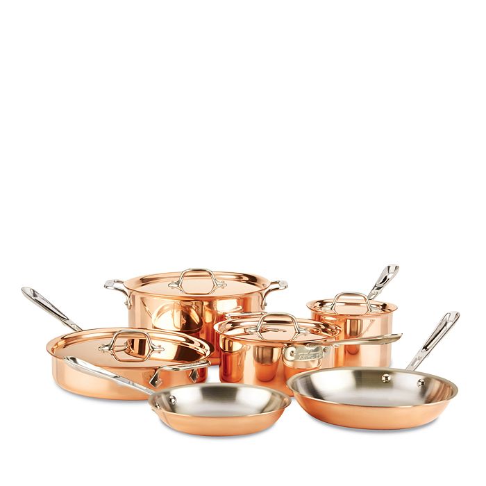 All Clad All Clad c2 COPPER CLAD 10 Piece Cookware Set Bloomingdale s