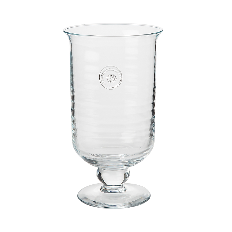 Juliska Berry & Thread Collection Medium Hurricane Candle Holder In Clear