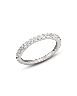 Diamond Band Ring in 14K White Gold,.50 ct. t.w.