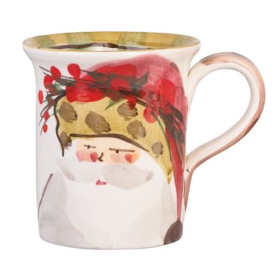 Old Saint Nick Mug, Set of 4