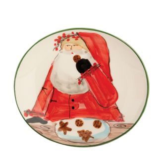 VIETRI Old Saint Nick Cookie Plate | Bloomingdale's Home Dining & Entertaining