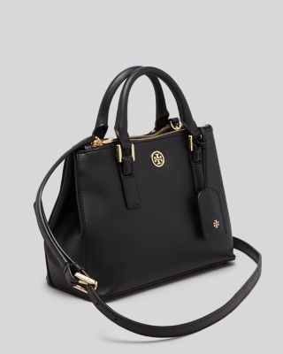 Tory Burch Crossbody - Robinson Micro Double Zip Tote | Bloomingdale's