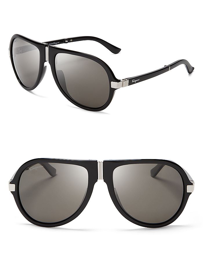 Salvatore ferragamo navigator sunglasses 2025