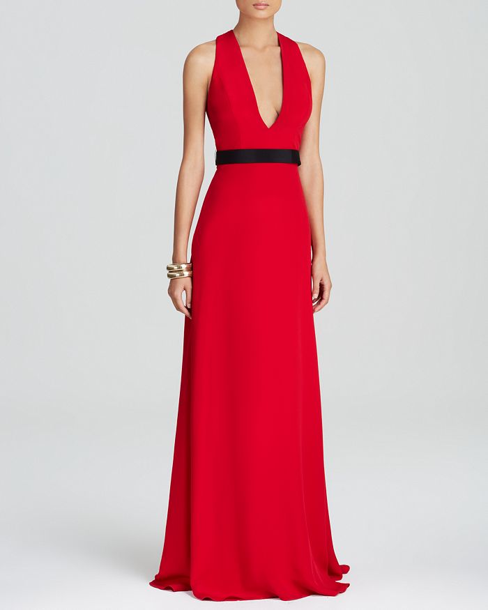 Jill jill stuart 2025 deep v gown