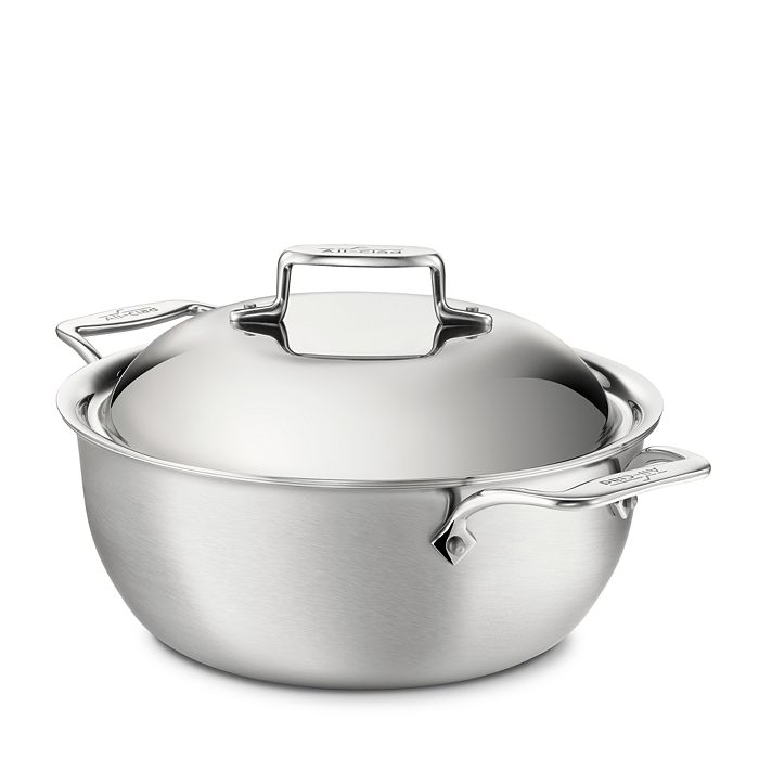 AllClad d5 Stainless Brushed 5.5Quart Dutch Oven Bloomingdale's