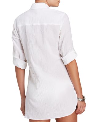 tommy bahama crinkle boyfriend shirt