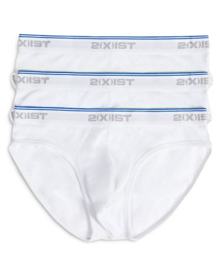 2(X)Ist Cotton Stretch No Show Briefs, Pack of 3
