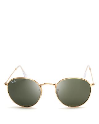  Icons Round Sunglasses, 50mm