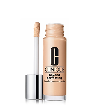 Shop Clinique Beyond Perfecting Foundation + Concealer In Alabaster (very Fair With Cool To Neutral Undertones)