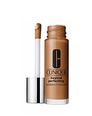 Shop Clinique Beyond Perfecting Foundation + Concealer In Golden (deep With Warm Neutral Undertones)