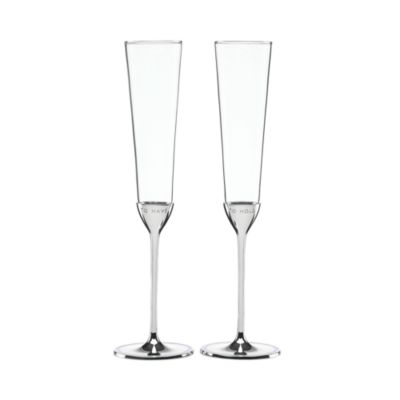 kate spade champagne flutes to have and to hold