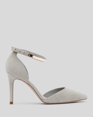 REISS Pointed Toe D'Orsay Pumps - Naomi High Heel | Bloomingdale's