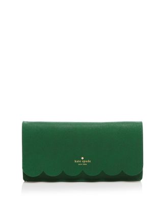 kate spade scallop clutch