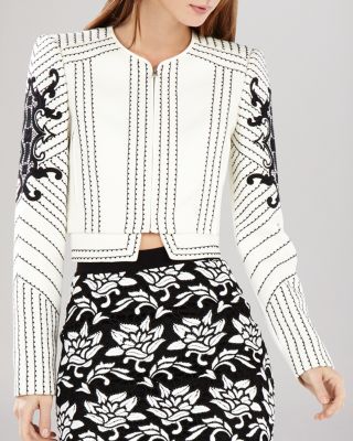BCBGMAXAZRIA - Aidan Embroidered Jacket