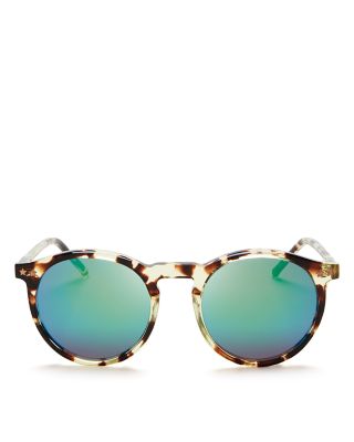 Wildfox Steff Deluxe Blue Reflective Sunglasses Wildfox Couture Wildfox Steff Deluxe Sunglasses, $179  main image 2