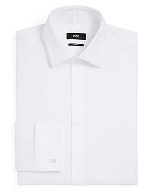 UPC 742228064746 product image for Boss Marlyn Tuxedo Sharp Fit Regular Fit Dress Shirt | upcitemdb.com