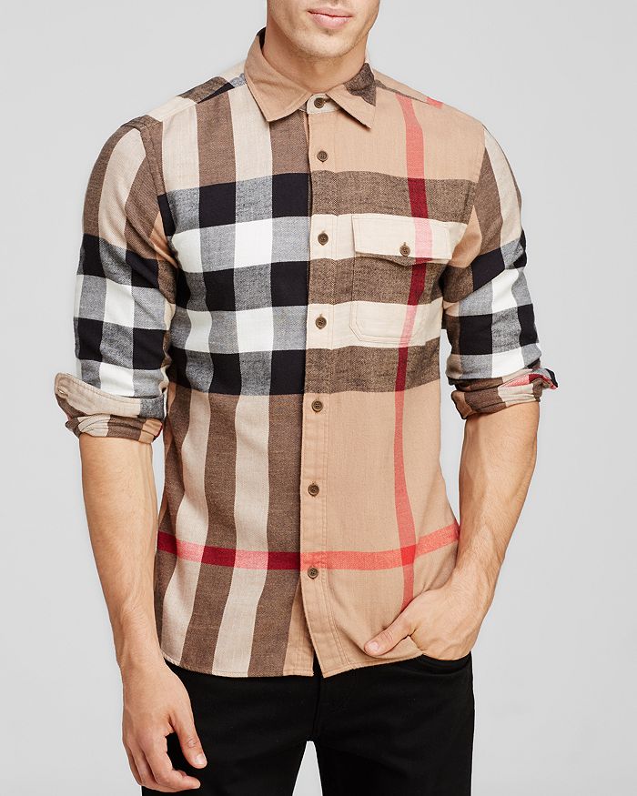Burberry shirt bloomingdale's clearance