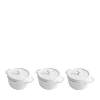 Staub - Round Mini 4" Cocotte, Set of 3