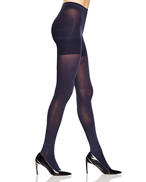 Spanx Tight-end Tights In Night Cap Navy