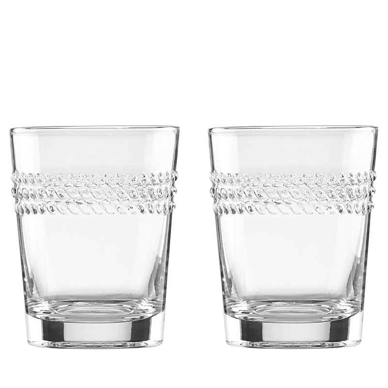 kate spade new york Wickford Double Old-Fashioned Glass, Set of 2