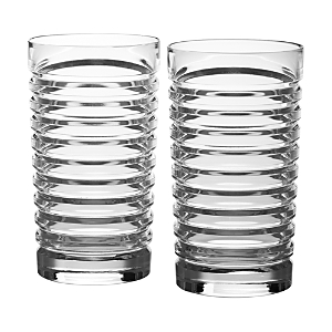 Polo Ralph Lauren Metropolis Highball Glass, Set Of 2 In Clear