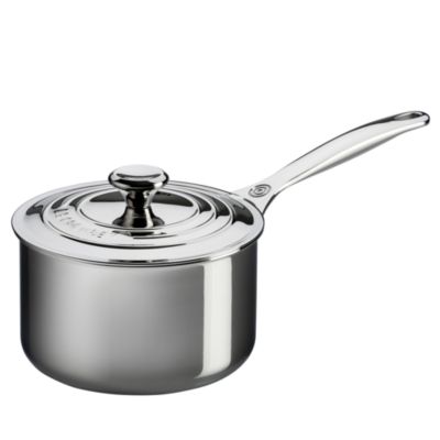 Le Creuset - Stainless Steel 2-Quart Saucepan with Lid