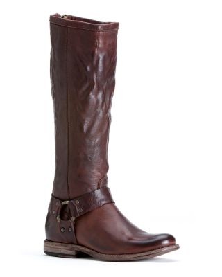 frye tall harness boots