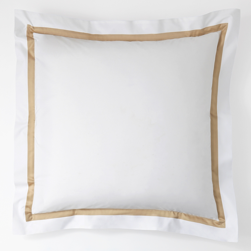 Matouk Lowell 600 Thread Count Euro Sham In Honey