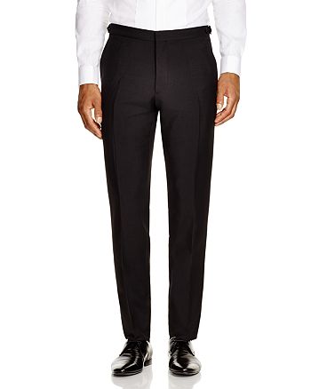 Burberry Millbank Regular Fit Tuxedo Pants | Bloomingdale's