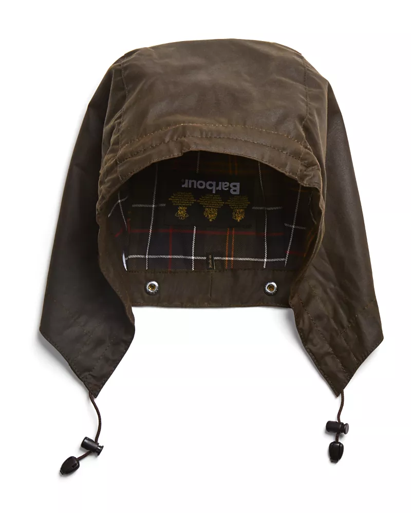 Barbour Waxed Cotton Hood