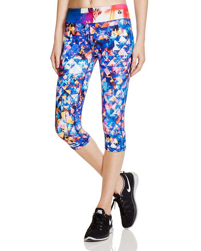 Capri Leggings - Pickleball Print - Funtastic Activewear