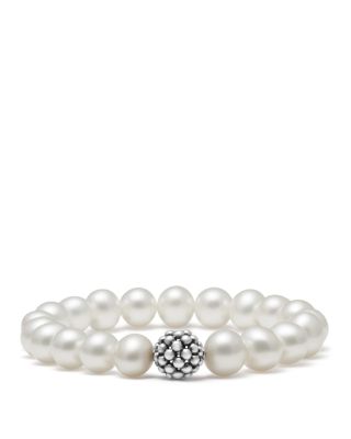 LAGOS - Caviar Ball Beaded Cultured Pearl Bracelet, 10mm