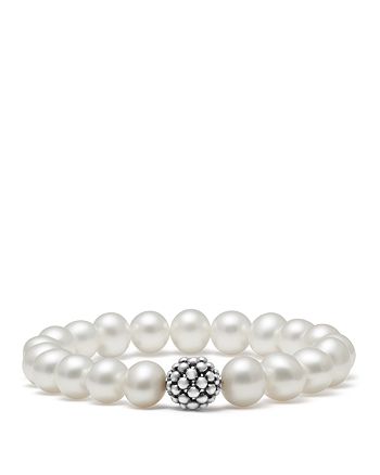 LAGOS - Caviar Ball Beaded Cultured Pearl Bracelet, 10mm