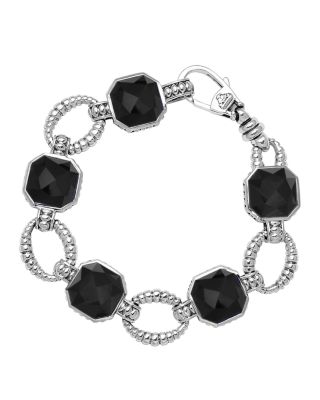 LAGOS - LAGOS Black Onyx Doublet Bracelet