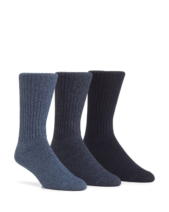 Calvin Klein Classic Crew Socks, Pack Of 3 In Charcoal
